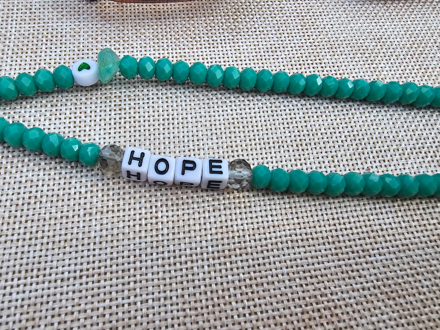 Green Phone Charm - Hope